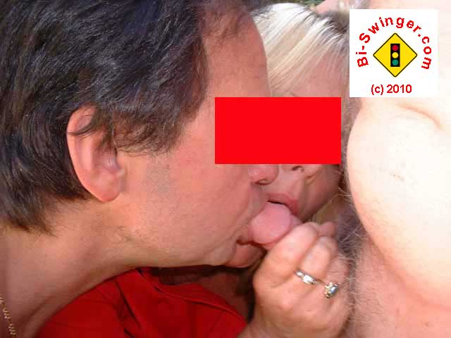 Ladies, if you are giving a blowjob, share.
Two mouths are more erotic then one.
Each has their own techique of giving blowjobs.